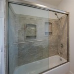 Swan solid surface tub suround
