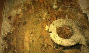 leaky wax seal water damage