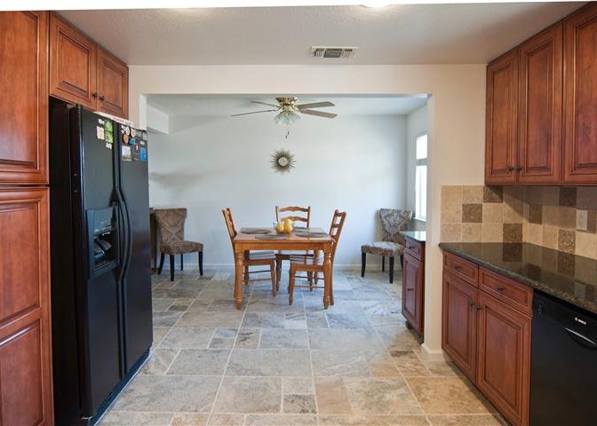 vacaville kitchen wall removed
