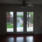 french door installed