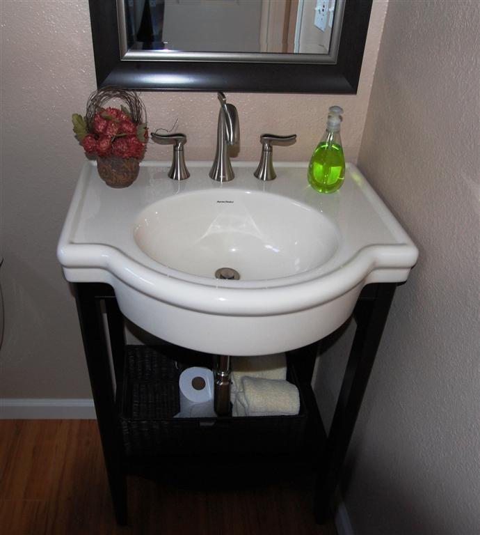 half bath sink