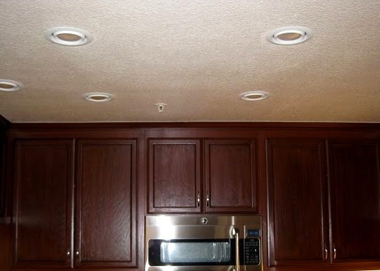 recessed lights after