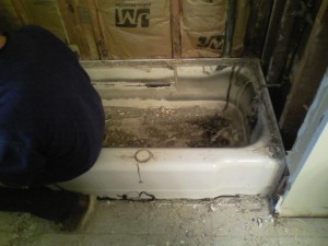 under tub liner
