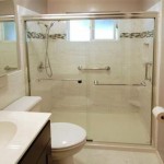 Custom tile shower stall
