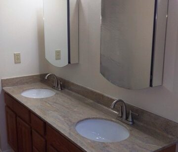 Cast Granite vanity top